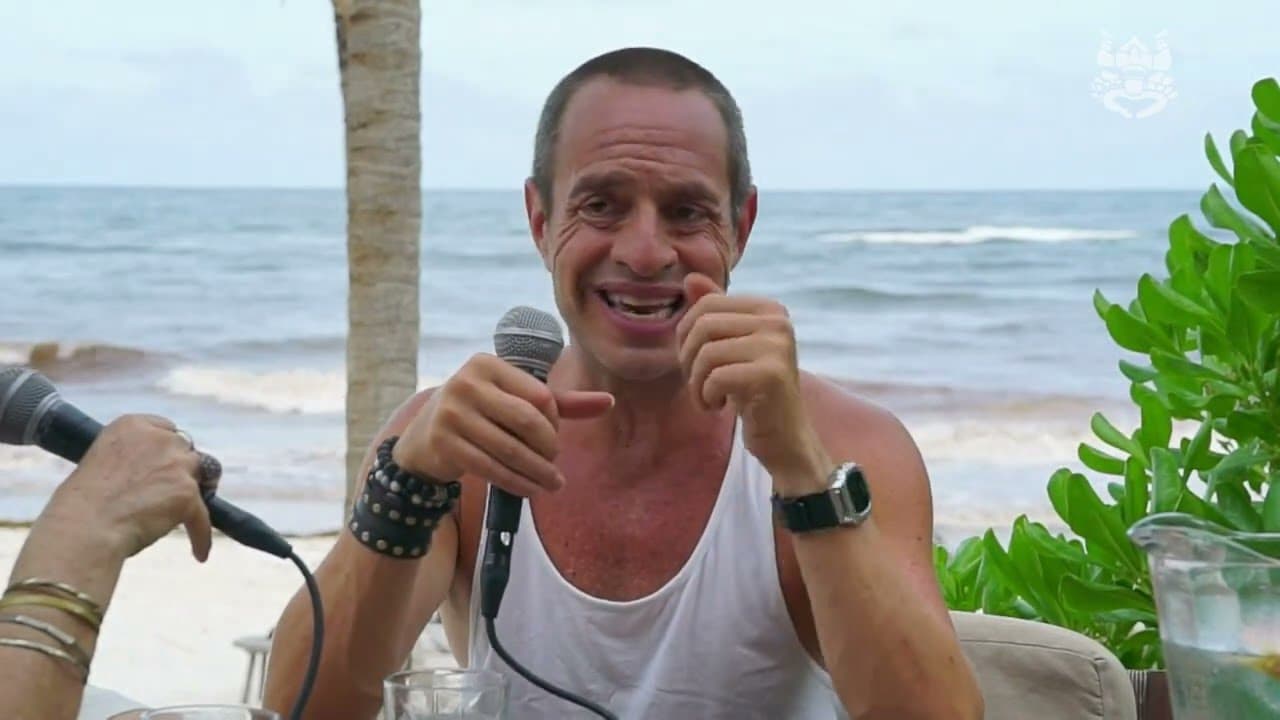 Charlando a gusto con Pepe Soho en Delek Tulum