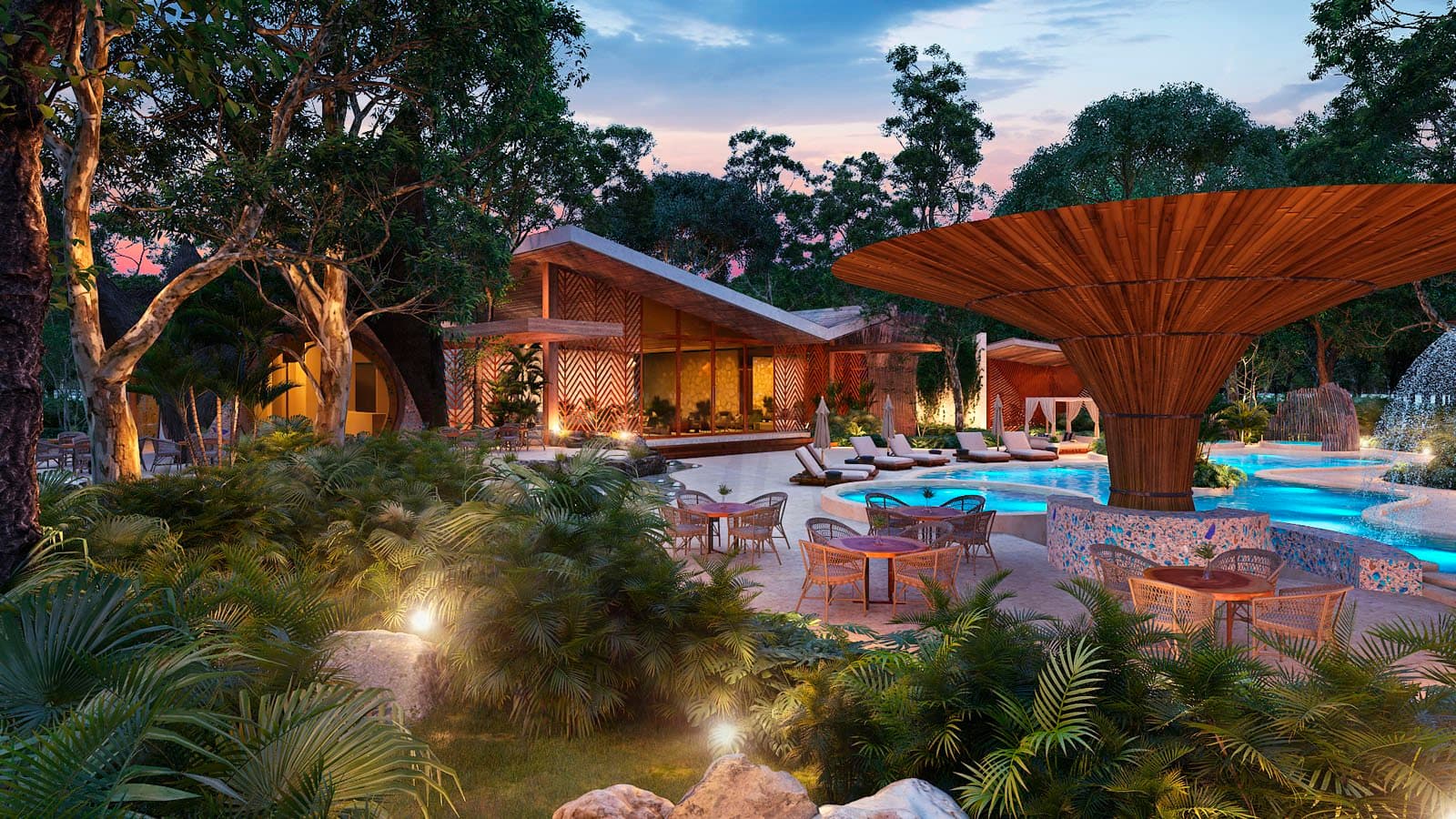 Lum-Ha: Un Oasis Residencial en Armonía con la Naturaleza Maya