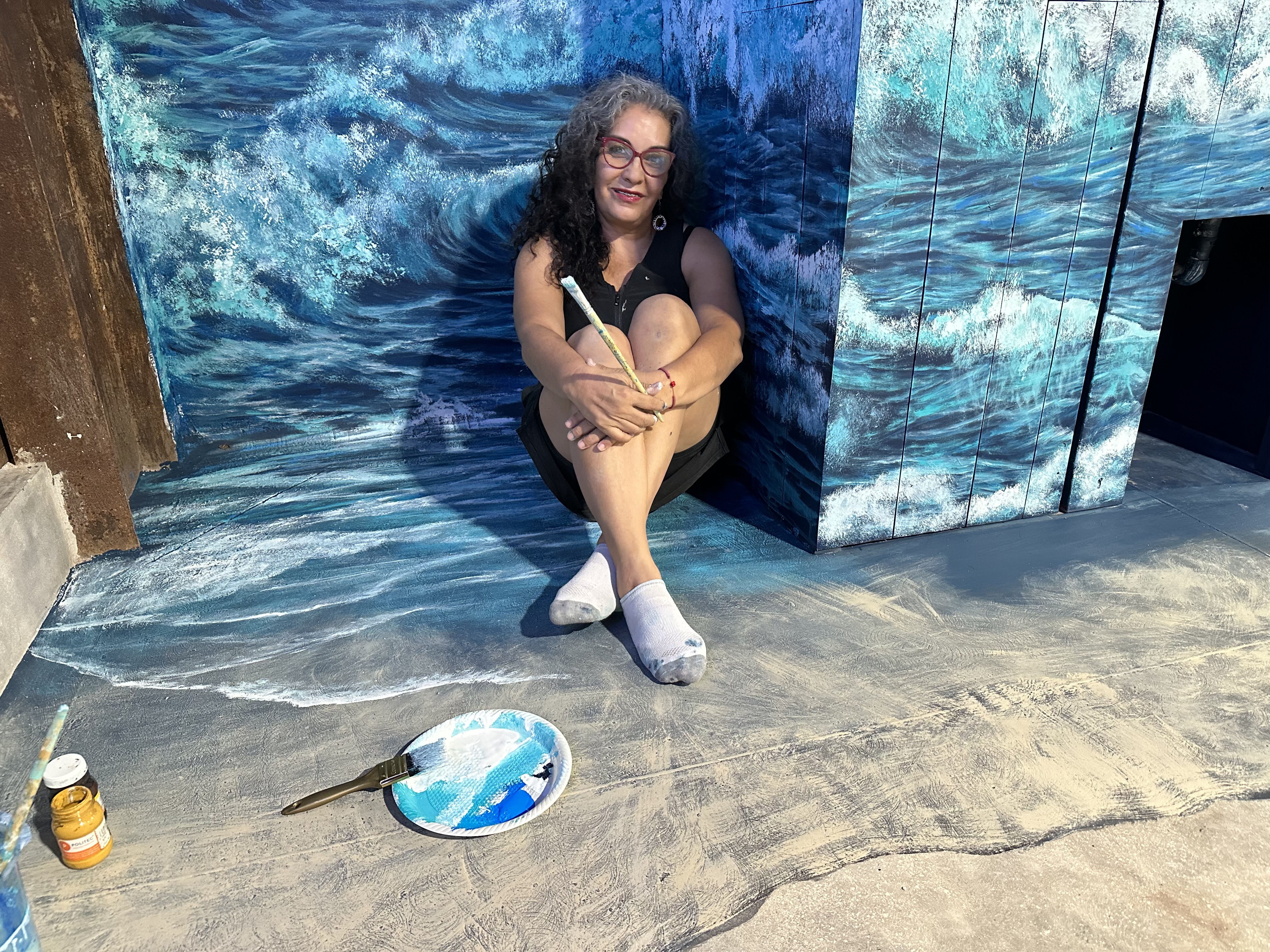 Pinto lo Que Percibo Desde el Corazón.