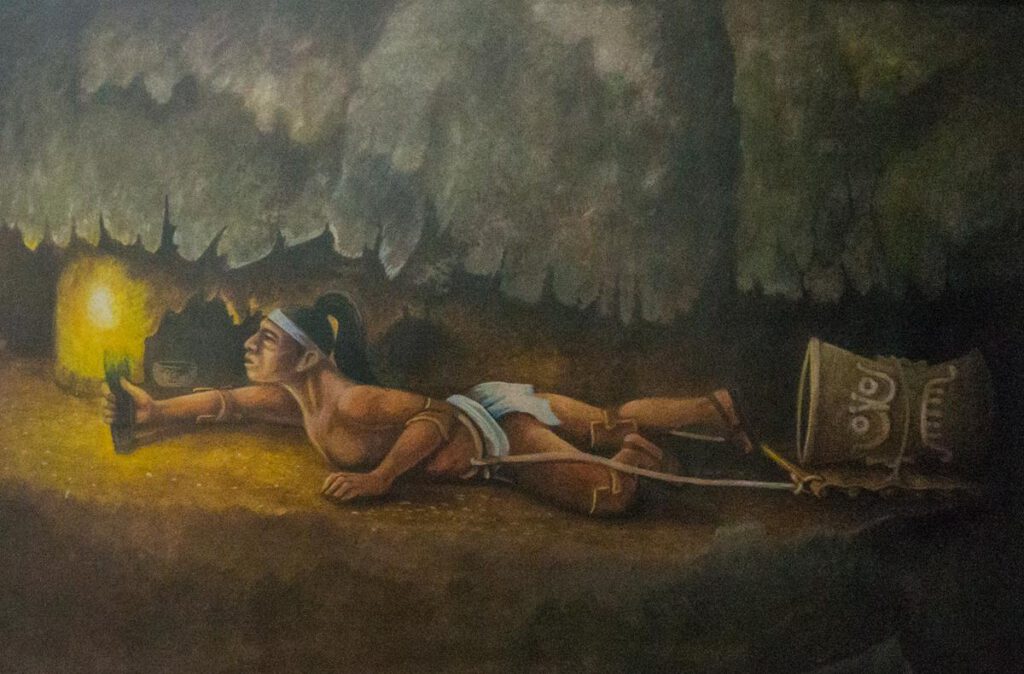 La excelente conservación de las ofrendas en la cueva de Balamkú - Hola Tulum